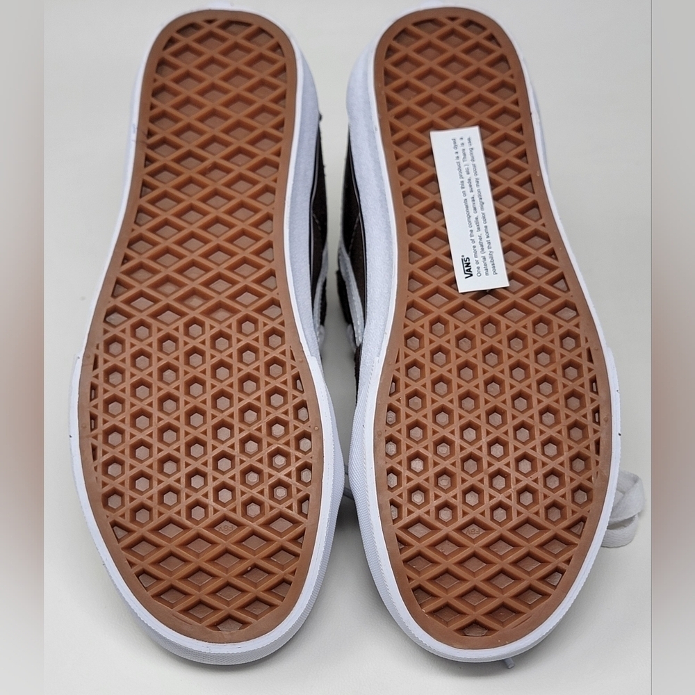 Vans Sk8 High Rain Drum Brown Sneakers  Unisex Mens Sz 4/Wnms 5.5 VN0A5JM8EE New - Picture 6 of 11